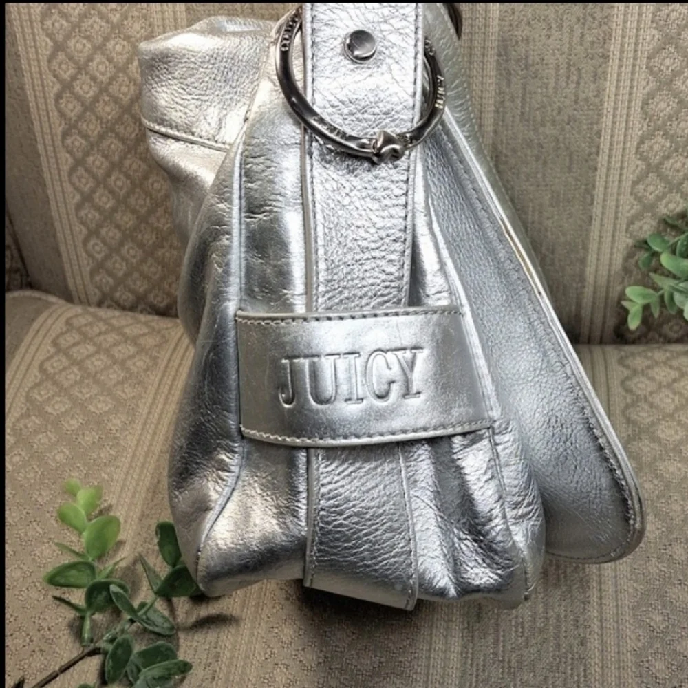 Juicy Couture Y2K Silver Hobo Bag